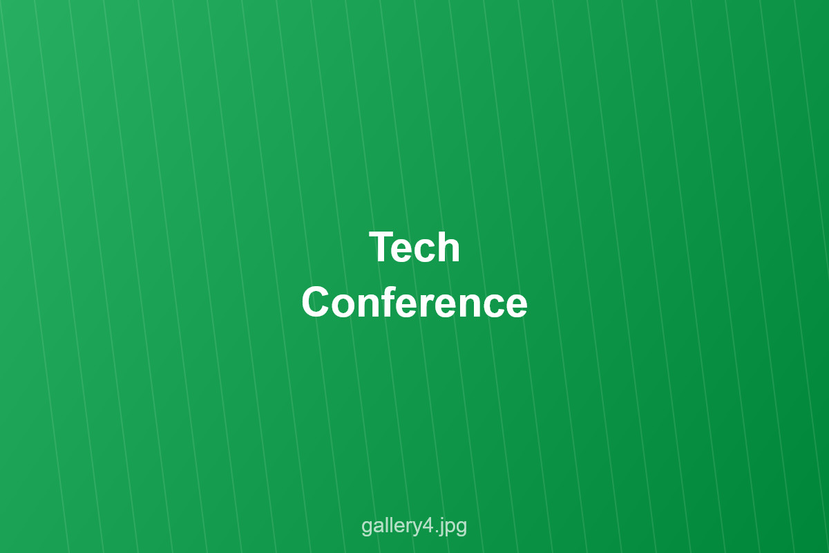 Tech Conference Attendance