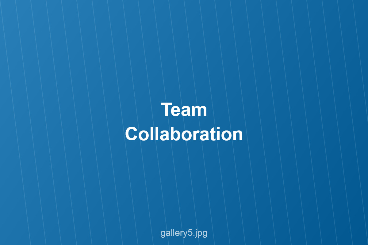 Team Collaboration at Internship