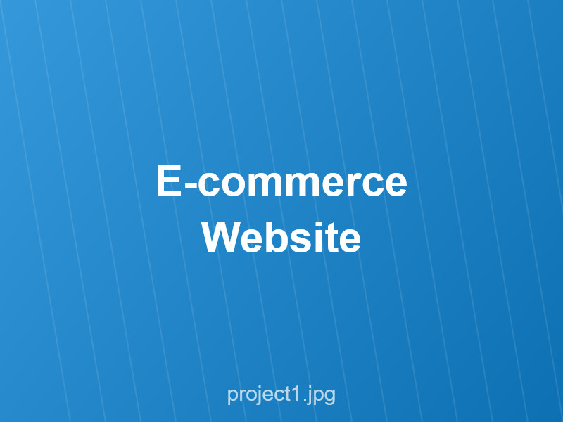 E-commerce Platform